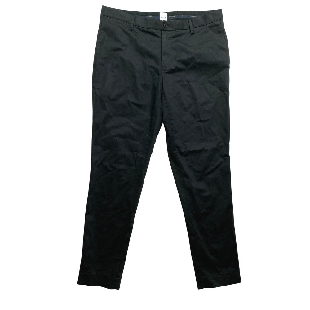 Brooks Brothers Chino Pants Mens 36x32 Black Soho Fit Advantage Chino